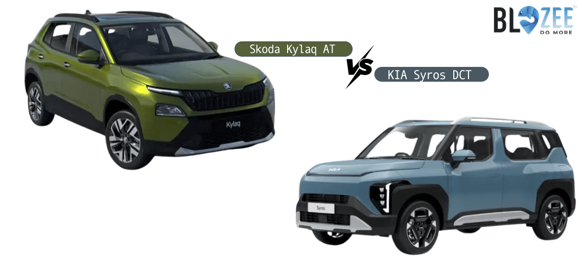 Battle of the Automatics: Skoda Kylaq AT vs Kia Syros DCT