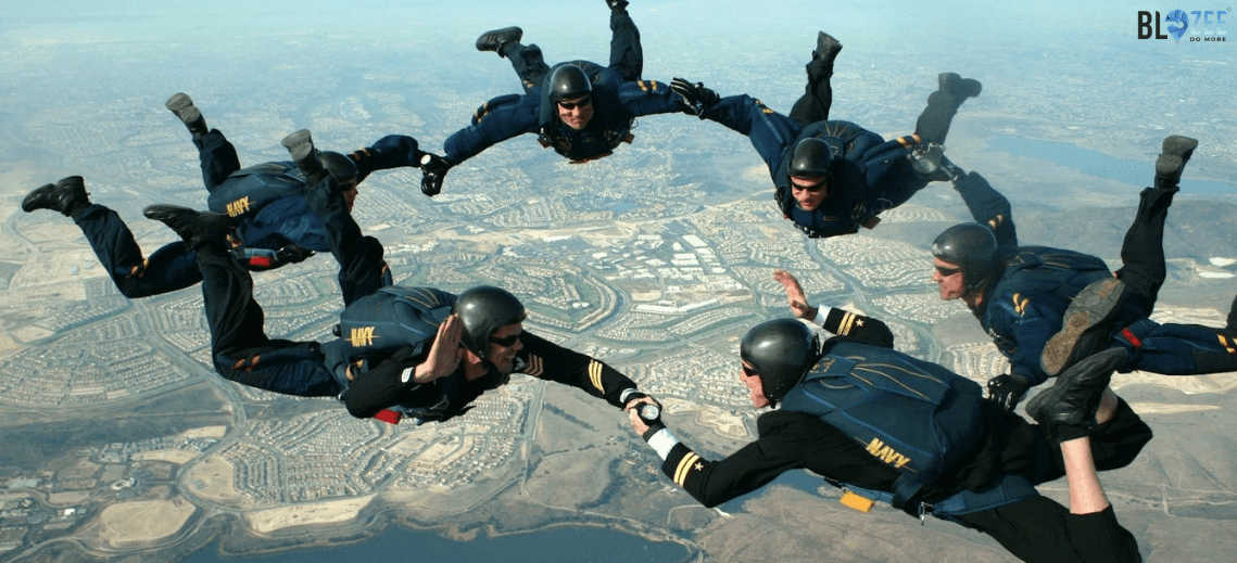 World Skydiving News: 104 Skydivers’ Iconic Florida Parachute Formation