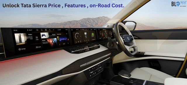 Tata Sierra 2025 New Tata Sierra Price, Features, Design On-Road Cost