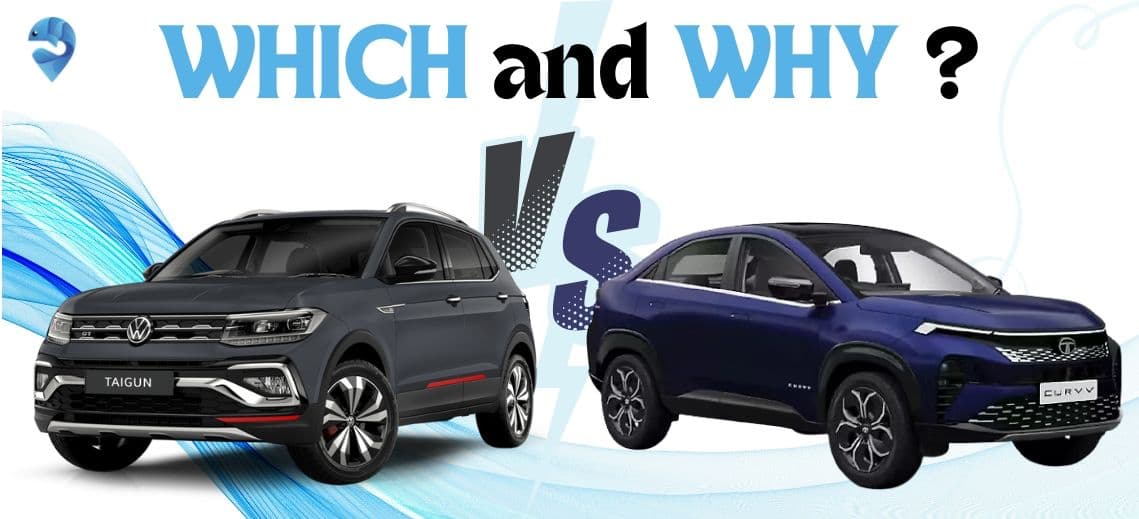 Volkswagen Taigun Highline vs Tata Curvv Petrol 2025 Comparison Features, Specs Price